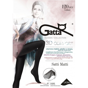 GATTA SATTI MATTI 120 - Rajstopy damskie 3D 120 DEN-38672
