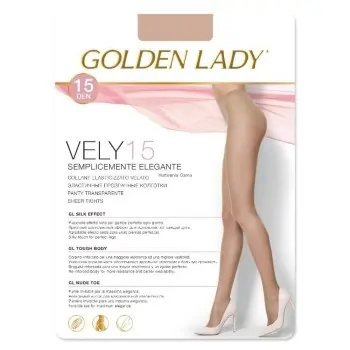 GOLDEN LADY Rajstopy Vely 15den-37224