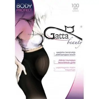 GATTA BODY PROTECT  - rajstopy ciążowe, 100 DEN-46830